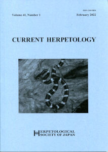 Current Herpetology 41(1)